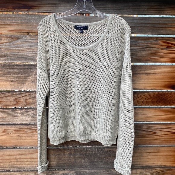 By Corpus Lightweight Subtle Sparkly Sweater - L - Picture 1 of 7